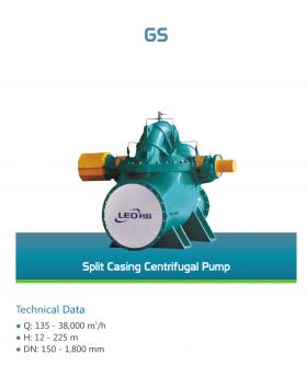 GS Split Casing Centrifugal Pump