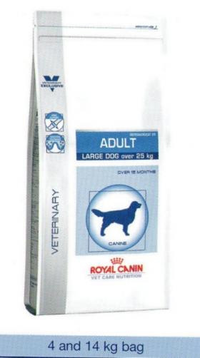 ขาย Royal canin vcn adult large dog 4kg