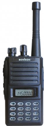 วิทยุสื่อสาร เครื่องดำ Benison FB-388 ขนาดกำลังส่ง 5 วัตต์ 144-146MHz ช่องความถี่99ช่อง