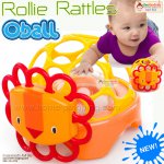 สิงโต Rollie Rattles Rhino Toys