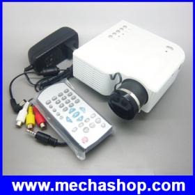 รหัสสินค้า :	PRO001  โปรเจคเตอร์ เครื่องโปรเจคเตอร์ เครื่องฉายโปรเจคเตอร์ แบบพกพา Projector Portable led mini HDMI video