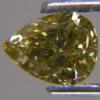 0.745ct NATURAL YELLOWISH GREEN DIAMOND เพชรสีเขียวแกมเหลือง ธรรมชาติ อัญมณีเดือนเมษายน