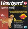 ขาย Heartgard PLUS สำหรับสุนัขหนัก 23 - 45 กก. ป้องกันพยาธิ