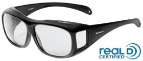 ขายแว่น 3 มิติ แบบพลาสติก Polaroid Premium (Cover) Circular Polarized 3D Glasses