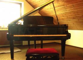ขาย Used Sauter Grand piano size 185cm Black Polished Year 1988 Make in Germany