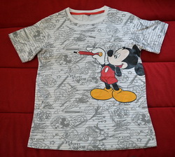 เสื้อ Mickey mouse มือสองสภาพ85%