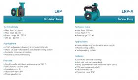 LRP/LRP-A Circution Pump/Booster Pump