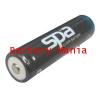 ถ่านชาร์จ Spa​ Battery​ LCR 18650 ความจุเต็ม​ 2600 mAh 3.7 V Lithium Ion Rechargeable หัวนูน