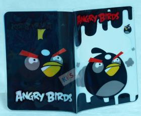 ปกPassport ลายการ์ตูน Angry Birds-Black Bird 