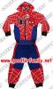 เสื้อแขนยาวมีฮู้ด กางเกงขายาว Spiderman สีแดง-น้ำเงิน สไปเดอร์แมน ชุดนอนเด็ก เสื้อผ้าเด็ก รหัส setlngspi001