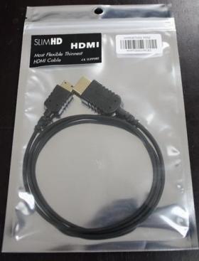 SLIM HD - สายHDMI เส้นเล็กที่สุด สายนิ่ม ยืดหยุ่นอ่อนตัวดี ทนการม้วนเก็บบ่อย