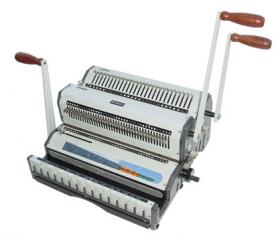 ขาย เครื่องเข้าเล่มขดลวด WIREMAC-DUO (เข้าขดลวดได้ 3:1 และ 2:1ในเครื่องเดียวกัน)