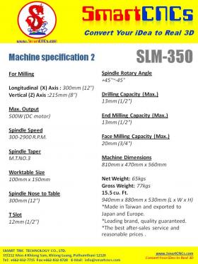 ขาย Mini Lathe plus Milling Machine SLM-350