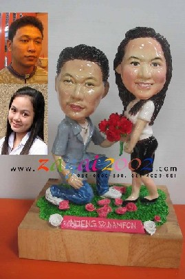 คู่รัก ในวันหวาน ๆ  ค่ะ