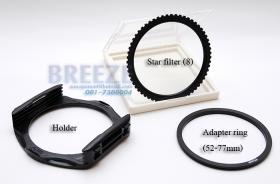 Star filter ฟิลเตอร์สำหรับการถ่ายภาพไฟกลางคืนให้ดวงไฟเป็นแฉกสวยงาม
