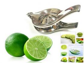 ขาย ที่บีบมะนาวสแตนเลส (LEMON JUICE MAKER)  มือไม่เลอะ มือไม่แสบ    190 ฿ เท่านั้น