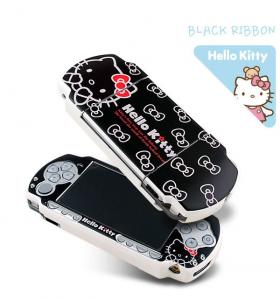 ขาย HELLO KITTY CASE PSP 2000 3000 SLIM SYSTEM ลาย Black Ribbon