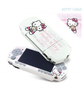 ขาย HELLO KITTY CASE PSP 2000 3000 SLIM SYSTEM   ลาย Kitty Logo