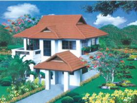 ตร.ม.ละ 9900 บาท พร้อมอยู่ แบบบ้านเดือนเพ็ญ (บริษัท แลนดี้ โฮม (ประเทศไทย) จำกัด มอบให้กับกรุงเทพมหานคร)