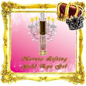 Nb-025 Narnia Lifting Gold Eye Gel ซี่รั่มกระชับรอบดวงตาให้เต่งตึง พร้อมลดอาการบวมและลดเลือนริ้วรอยได้อย่างอ่อนโยน โดยไม่ก่อให้เกิดอาการระคายเคืองผิว
