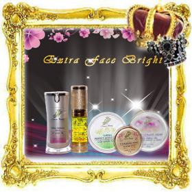 Set-035 Narnia Extra Face Bright Set ชุดสำหรับผู้มีปัญหาฝ้า กระจุดด่างดำ ผิวหมองคล้ำ หลังใช้จะเห็นได้ชัดเจนผิวกระจ่างใสขึ้นฝ้า กระ ลดเลือนอย่างที่สุด