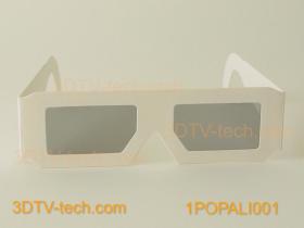 แว่น 3 มิติ โพลาไรซ์-Linear กระดาษ 1POPALI001