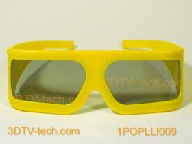 แว่น 3 มิติ พลาสติก โพลาไรซ์-Linear  1POPLLI009