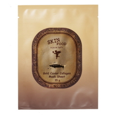 ขาย Skin Food Gold Caviar Collagen Mask Sheet (โกล์ดคาเวียร์ คอลลาเจน มาส์ค ชีท)