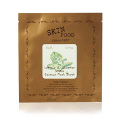 ขาย Skinfood รหัส #4210 Lettuce Cucumber Water Essence Mask Sheet  (เลททิวส์ แอนด์ คิวคัมเบอร์ วอเตอร์ เอสเซ้น มาส์ก ชีท) 