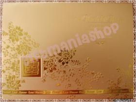 การ์ดคู่ ลาย Golden Chinese (E0019)