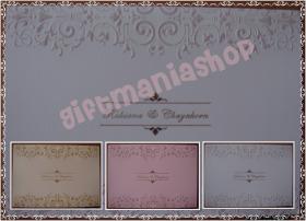 การ์ดคู่ Princess ลาย Classic ไม่มีขอบ (B0031)