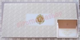 การ์ด แต่งงานคู่ ลาย Classic ยาว (88-01)