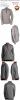 Adidas Training Track Jacket Half-Zip Pullover Top -