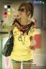 เสื้อยืดแฟชั่น ดึงยาง ลาย Phinix สีเหลือง