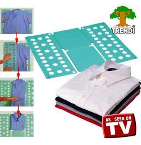 แผ่นพับผ้า ช่วยให้คุณพับเสื้อผ้า100ตัวในเวลาไม่ถึง10นาที