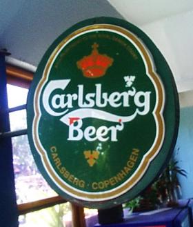 ป้าย Carlsberg