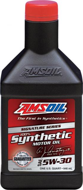 ขายน้ำมันเครื่องสังเคราะห์  SAE 5W-30 Signature Series 100% Synthetic Motor Oil (ASL)