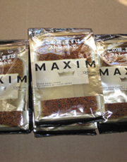 ขาย Maxim กาแฟ MAXIM แบบรีฟิลสีทอง 135g.