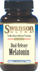 Melatonin 3 mg, Dual-Release  60 tabs