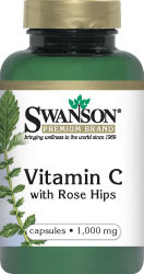  Vitamin C with Rose Hips 1000 mg, 250 caps