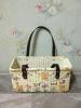ตะกร้าถือสายหนัง size M (C002)