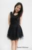 Black lace dress