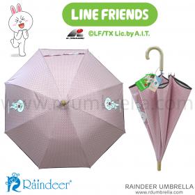 ขาย Sticker Line Umbrella ร่ม 18 นิ้ว ลายการ์ตูนสติ๊กเกอร์ไลน์ ลายโคนี่ cony