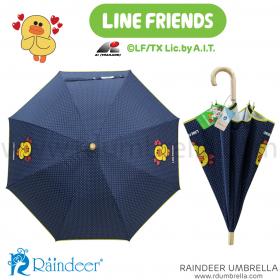 ขาย Sticker Line Umbrella ร่ม 18 นิ้วสกรีนลายสติ๊กเกอร์ ลายแซลลี่ Sally