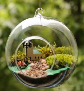 สินค้า D.I.Y อยู่ในขวดแก้วทรงกลม