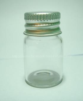ขวดแก้วใส ฝาเกลียวกันซึม 5cc [BW110]