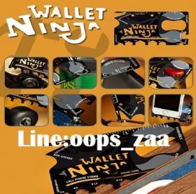 ขาย Wallet Ninja การ์ดเครื่องมืออเนกประสงค์ 18 in 1