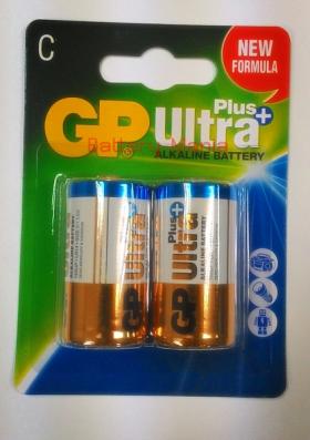 ถ่านอัลคาไลน์ 14AUP-U2 C (แพ็ค 2 ก้อน) GP Ultra Plus