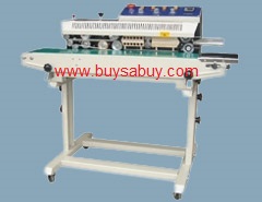เครื่องซีลแบบต่อเนื่องแนวนอนพร้อมเครื่องพิมพ์วันที่ FRBM-810III ราคา 26,000 บาท