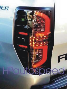 ไฟท้าย LED สีดำ Ford ranger t6 2012-2015